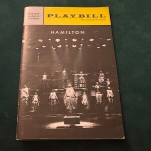 Hamilton Broadway legacy playbill+bonus playbills